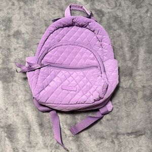 Vera Bradley Purple Small Backpack